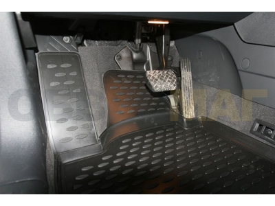 Коврики в салон полиуретан на хетчбек 3 двери 4 штуки Element для Audi A3 2007-2012