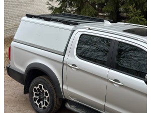 Экспедиционный багажник на крышу кунга Silver для Changan Hunter Plus 2.0 4WD 2023-н.в. №CHANHUNPL23-38SL